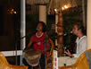 We hung out at the bar before the buffet, these guys were really good, we ended up buying their CD and listened to them in Bora Bora where our bungalow had a CD player 