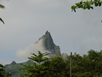 One of moorea's beautiful peaks 