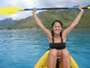 Kayak Partner #2 -- we found the stingrays! 