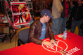 Paul Oakenfold signing autographs for his new CD Bunkka 